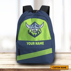 NRL Canberra Raiders Custom Name Gift For Fans Backpack