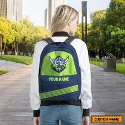 NRL Canberra Raiders Custom Name Gift For Fans Backpack