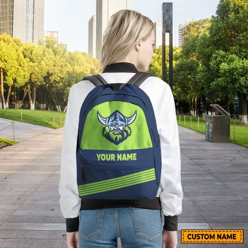 NRL Canberra Raiders Custom Name Gift For Fans Backpack