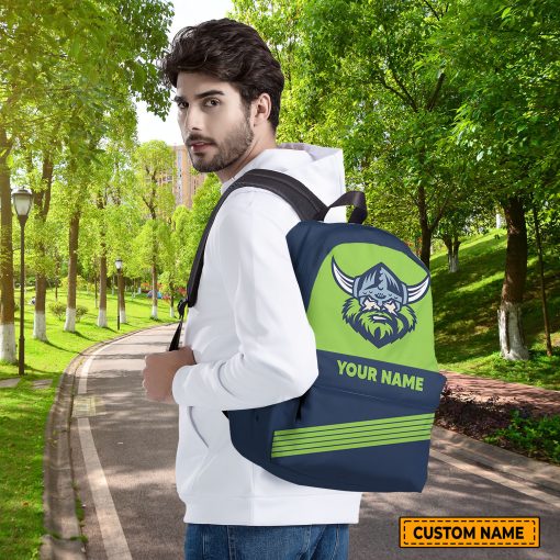 NRL Canberra Raiders Custom Name Gift For Fans Backpack