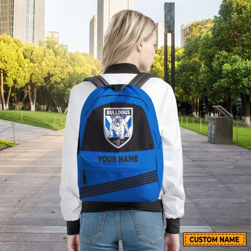 NRL Canterbury-Bankstown Bulldogs Custom Name Gift For Fans Backpack