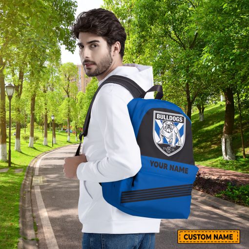 NRL Canterbury-Bankstown Bulldogs Custom Name Gift For Fans Backpack