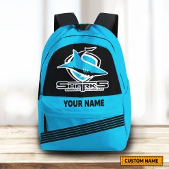 NRL Cronulla-Sutherland Sharks Custom Name Gift For Fans Backpack