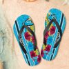 NRL Cronulla-Sutherland Sharks Custom Name Limited Edition Flip Flops