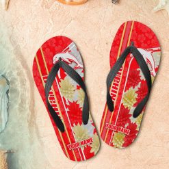 NRL Dolphins Custom Name Limited Edition Flip Flops