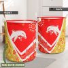 NRL Dolphins Custom Name New Edition Laundry Basket