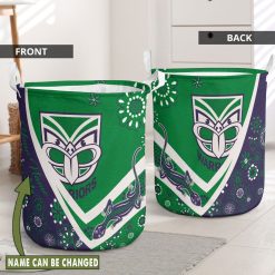 NRL New Zealand Warriors Custom Name New Edition Laundry Basket