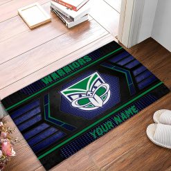 NRL New Zealand Warriors Custom Name Special Edition Rubber Doormat
