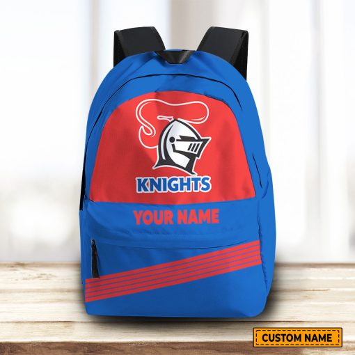 NRL Newcastle Knights Custom Name Gift For Fans Backpack