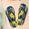 NRL North Queensland Cowboys Custom Name Limited Edition Flip Flops