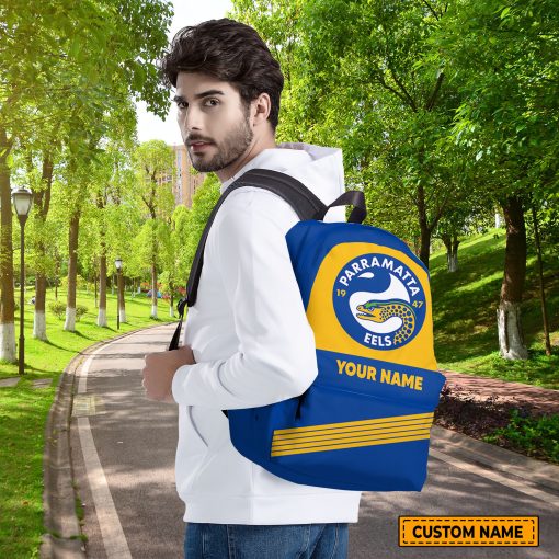 NRL Parramatta Eels Custom Name Gift For Fans Backpack