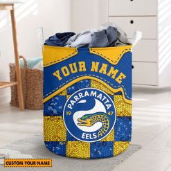 NRL Parramatta Eels Custom Name Limited Edition Laundry Basket