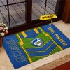 NRL Parramatta Eels Custom Name New Edition Rubber Doormat