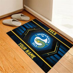 NRL Parramatta Eels Custom Name Special Edition Rubber Doormat