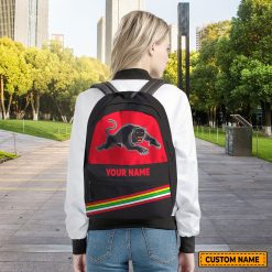 NRL Penrith Panthers Custom Name Gift For Fans Backpack