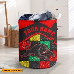 NRL Penrith Panthers Custom Name Limited Edition Laundry Basket
