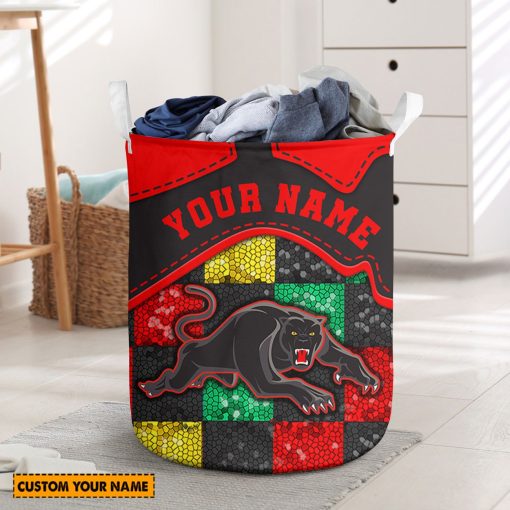 NRL Penrith Panthers Custom Name Limited Edition Laundry Basket
