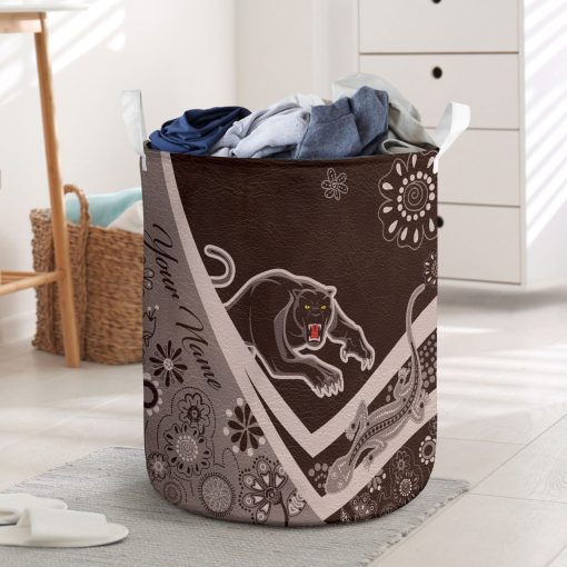 NRL Penrith Panthers Custom Name New Edition Laundry Basket
