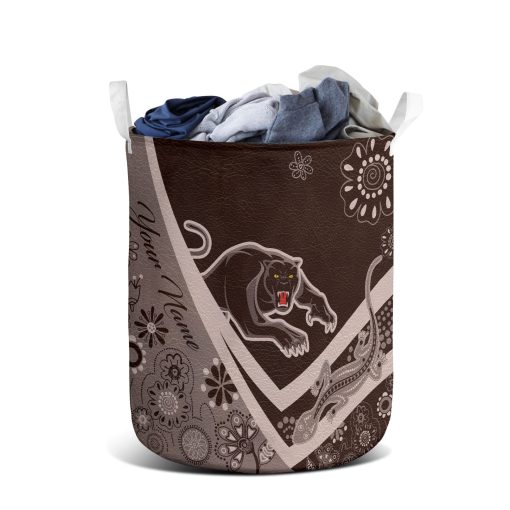 NRL Penrith Panthers Custom Name New Edition Laundry Basket