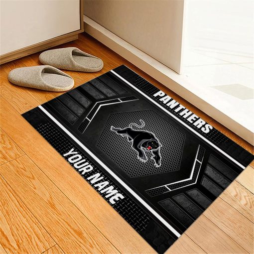 NRL Penrith Panthers Custom Name Special Edition Rubber Doormat