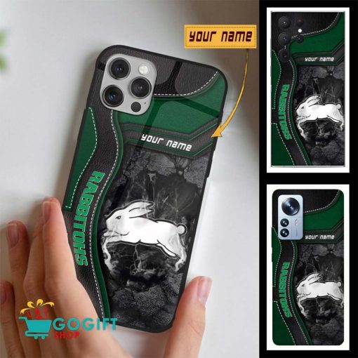NRL South Sydney Rabbitohs Custom Name New Edition Phone Case