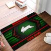 NRL South Sydney Rabbitohs Custom Name Special Edition Rubber Doormat