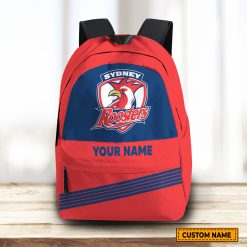 NRL Sydney Roosters Custom Name Gift For Fans Backpack