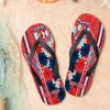 NRL Sydney Roosters Custom Name Limited Edition Flip Flops