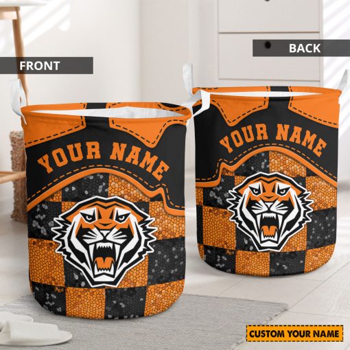 NRL Wests Tigers Custom Name Limited Edition Laundry Basket