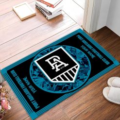 AFL Port Adelaide Custom Name Limited Edition Rubber Doormat