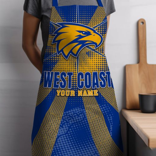AFL West Coast Eagles Custom Name Limited Edition Apron