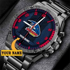 AFL Adelaide Crows Custom Name Special Edition SteelStorm Watch