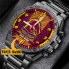 NRL Brisbane Broncos Custom Name Special Edition SteelStorm Watch