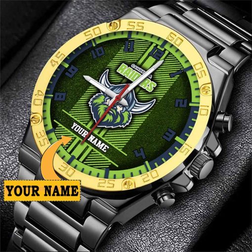 NRL Canberra Raiders Custom Name Special Edition SteelStorm Watch