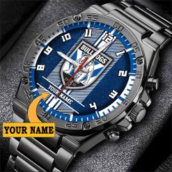NRL Canterbury-Bankstown Bulldogs Custom Name Special Edition SteelStorm Watch