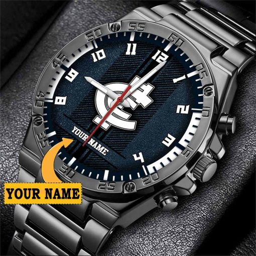 AFL Carlton Blues Custom Name Special Edition SteelStorm Watch
