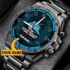 NRL Cronulla-Sutherland Sharks Custom Name Special Edition SteelStorm Watch