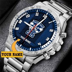 AFL Geelong Cats Custom Name Special Edition SteelStorm Watch