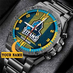 NRL Gold Coast Titans Custom Name Special Edition SteelStorm Watch