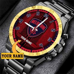 AFL Melbourne Demons Custom Name Special Edition SteelStorm Watch
