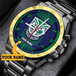 NRL New Zealand Warriors Custom Name Special Edition SteelStorm Watch