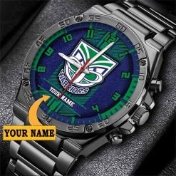 NRL New Zealand Warriors Custom Name Special Edition SteelStorm Watch