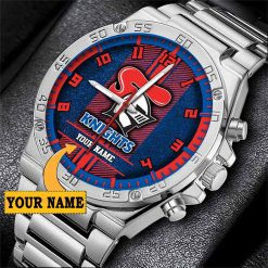 NRL Newcastle Knights Custom Name Special Edition SteelStorm Watch