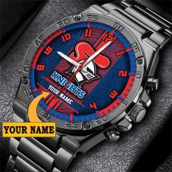 NRL Newcastle Knights Custom Name Special Edition SteelStorm Watch