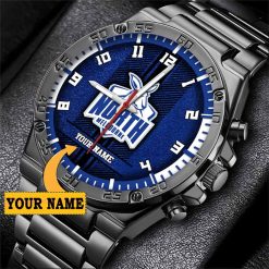 AFL North Melbourne Kangaroos Custom Name Special Edition SteelStorm Watch