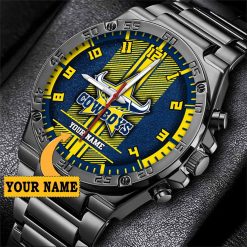 NRL North Queensland Cowboys Custom Name Special Edition SteelStorm Watch