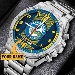 NRL Parramatta Eels Custom Name Special Edition SteelStorm Watch
