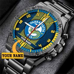 NRL Parramatta Eels Custom Name Special Edition SteelStorm Watch