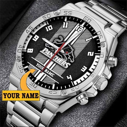 NRL Penrith Panthers Custom Name Special Edition SteelStorm Watch