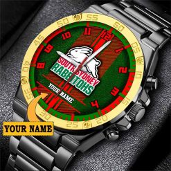 NRL South Sydney Rabbitohs Custom Name Special Edition SteelStorm Watch
